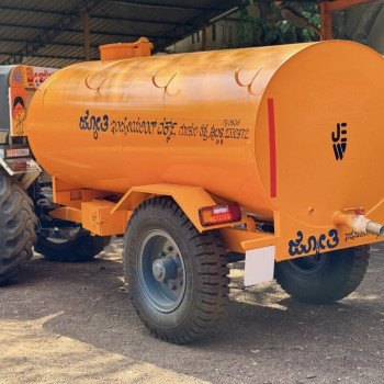 Water tanker trailer trolley  Water tanker trailer trolley